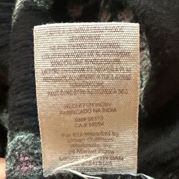 Free People Tunic Floral Flowy Dress Urban Boho Vivid Crotchet Blouse SP - Picture 9 of 11